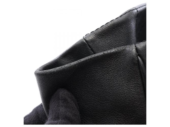 Borsa Tote Chanel Chocolate Bar Nero - vista 14