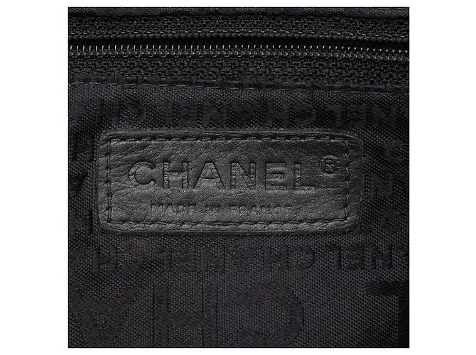 Borsa Tote Chanel Chocolate Bar Nero - vista 4