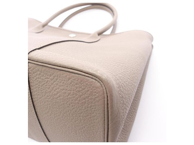 Hermès Borsa Tote Hermes Garden Party PM Beige - vista 6