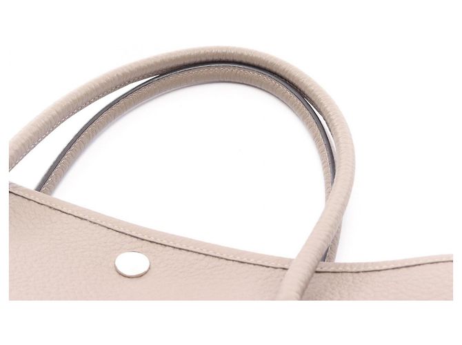 Hermès Borsa Tote Hermes Garden Party PM Beige - vista 7