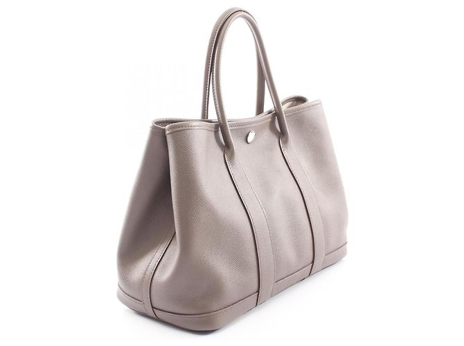 Hermès Borsa Tote Hermes Garden Party TPM Beige - vista 2