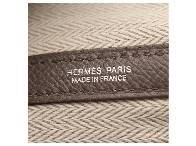 Hermès Borsa Tote Hermes Garden Party TPM Beige - vista 4