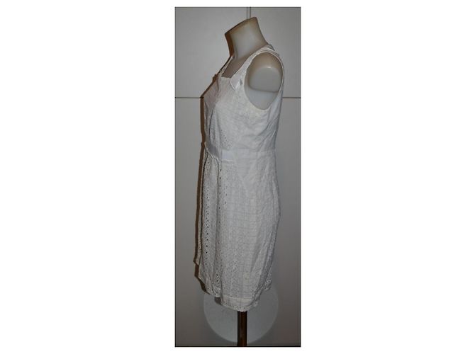 Vestido de encaje blanco Elie Tahari - vista 2
