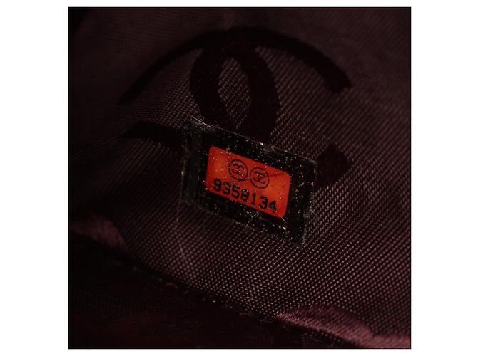 Borsa Chanel Wild Stitch in Bordeaux Bordò - vista 5