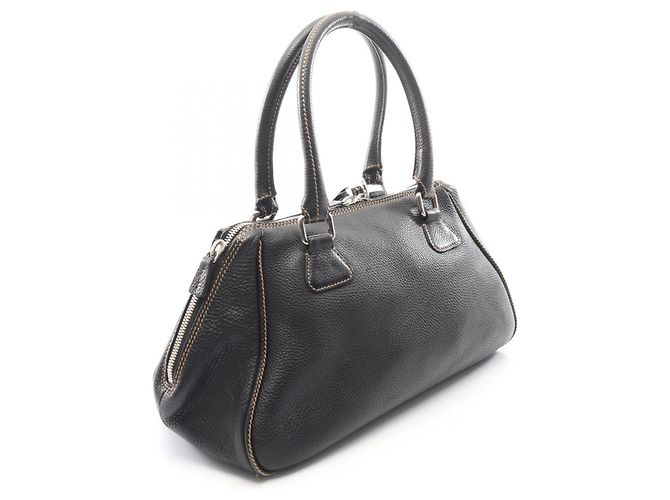 Borsa Tote Chanel in pelle nera Nero - vista 2
