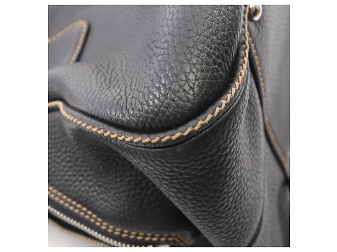 Borsa Tote Chanel in pelle nera Nero - vista 8