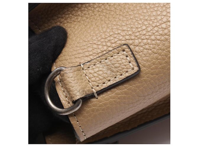 Céline Borsa a 2 vie Celine Luggage Nano Shopper Beige - vista 8
