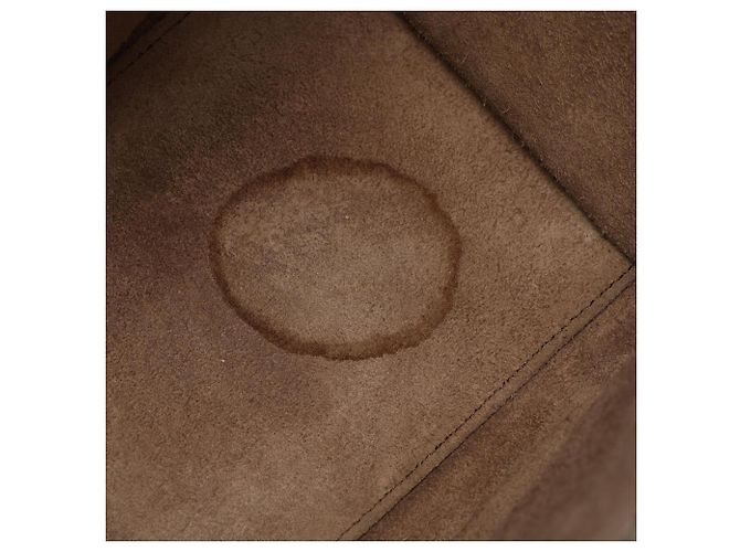 Céline Borsa Tote Celine Luggage Micro Shopper Marrone - vista 5