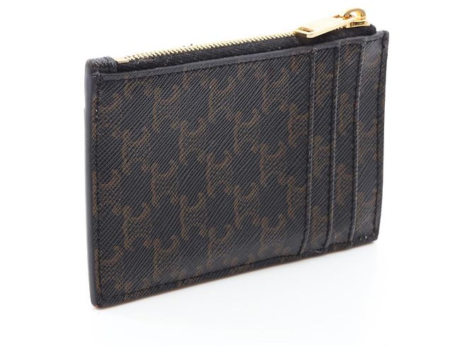 Céline Tarjetero Triomphe Celine Castaño Negro - vista 2