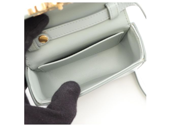 Céline Celine Mini Claude Schultertasche Blau - Ansicht 3