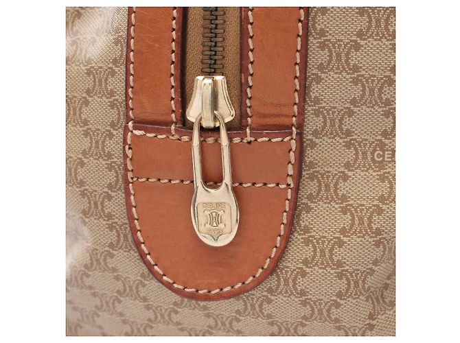 Céline Celine Macadam Boston Tasche Braun Beige - Ansicht 11