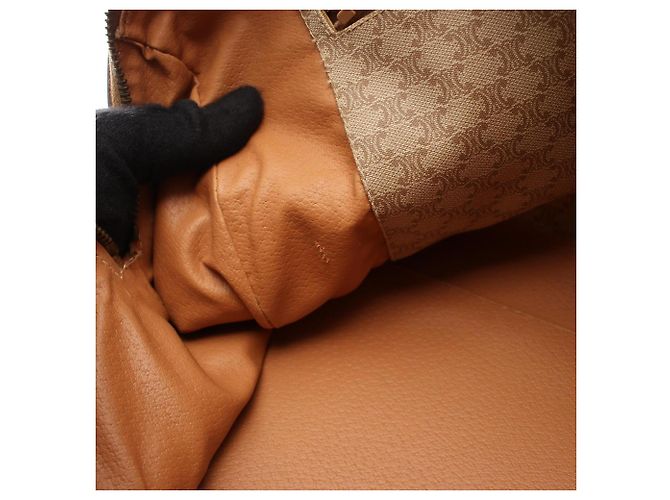 Céline Celine Macadam Boston Tasche Braun Beige - Ansicht 13
