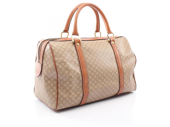 Céline Celine Macadam Boston Tasche Braun Beige - Ansicht 2