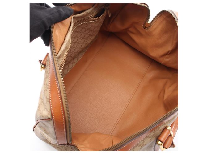 Céline Celine Macadam Boston Tasche Braun Beige - Ansicht 3