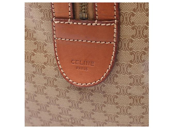 Céline Celine Macadam Boston Tasche Braun Beige - Ansicht 4