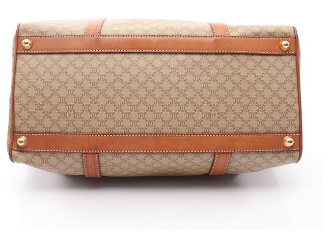 Céline Celine Macadam Boston Tasche Braun Beige - Ansicht 5