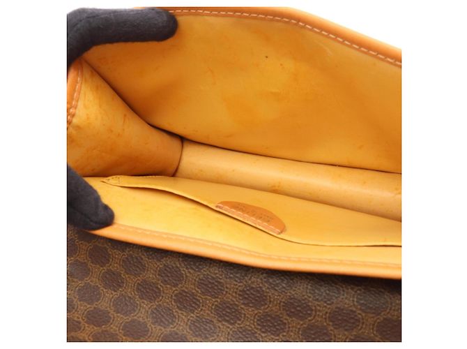 Céline Celine Macadam Handbag Brown - view 5