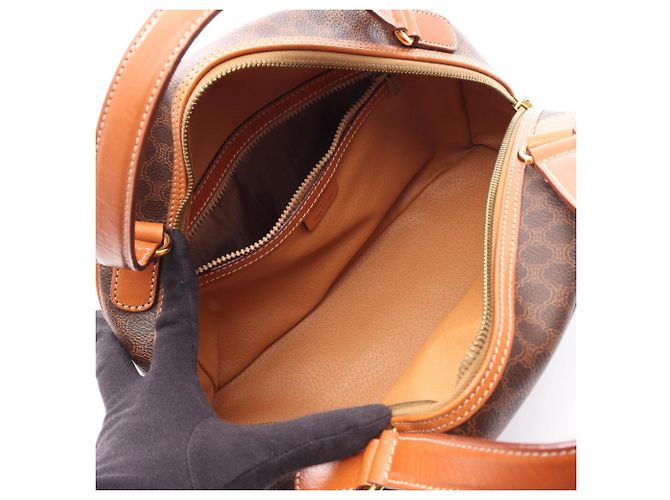 Céline Celine Macadam Handtasche Braun - Ansicht 3