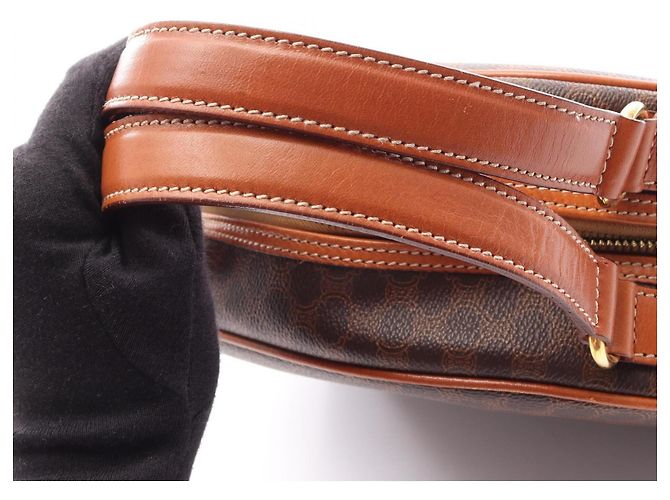 Céline Celine Macadam Handtasche Braun - Ansicht 9