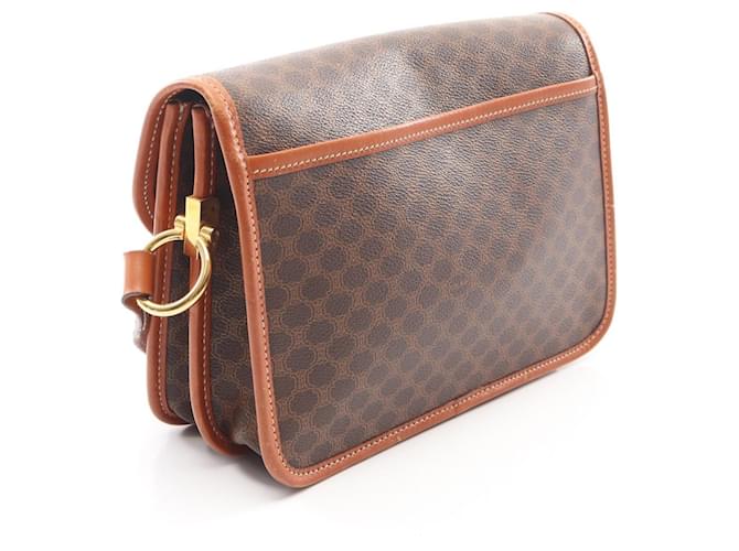 Céline Borsa a Spalla Celine Macadam Marrone - vista 2