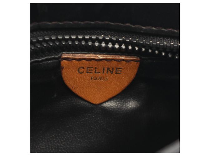 Céline Celine Macadam Schultertasche Braun Schwarz - Ansicht 4