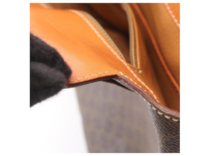 Céline Celine Macadam Handtasche Braun - Ansicht 10