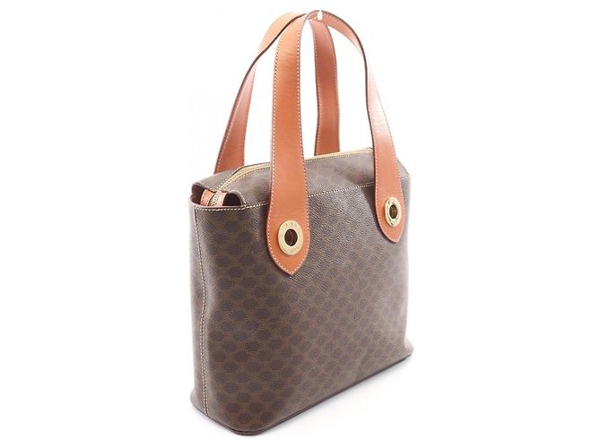 Céline Celine Macadam Handtasche Braun - Ansicht 2