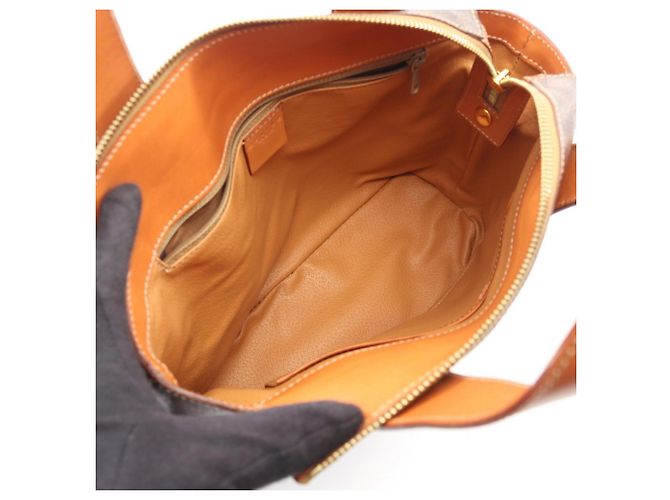 Céline Celine Macadam Handtasche Braun - Ansicht 3