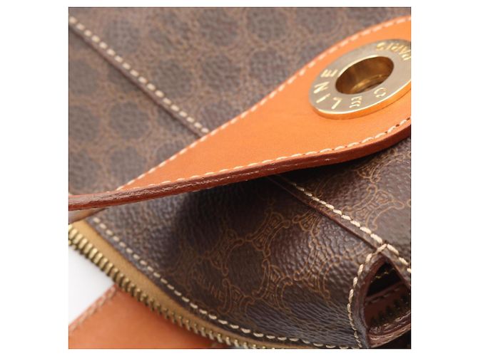 Céline Celine Macadam Handtasche Braun - Ansicht 8