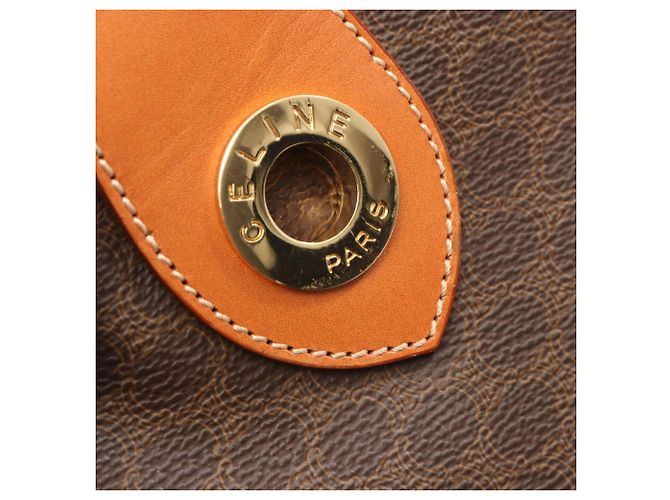 Céline Celine Macadam Handtasche Braun - Ansicht 9