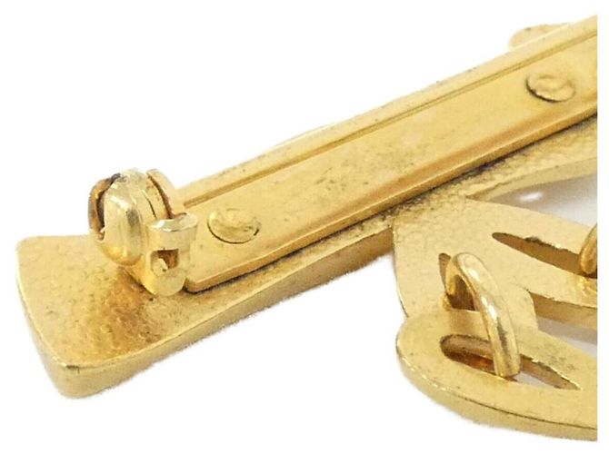 Broche Hermès dorado - vista 3