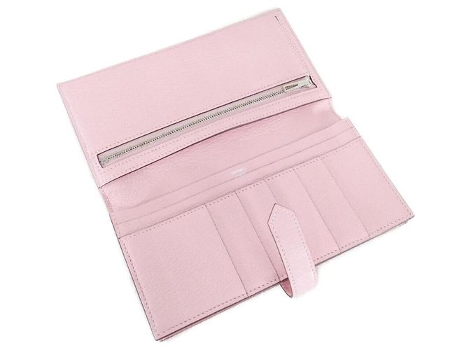 Hermès Bearn Soufflé Long Wallet Pink - Ansicht 4