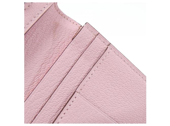 Hermès Bearn Soufflé Long Wallet Pink - Ansicht 6