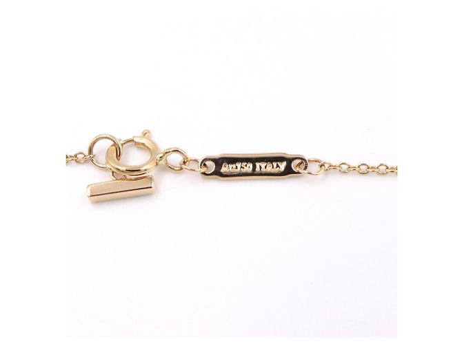 Collana T Smile Mini di Tiffany & Co. in oro rosa 18K D'oro - vista 4