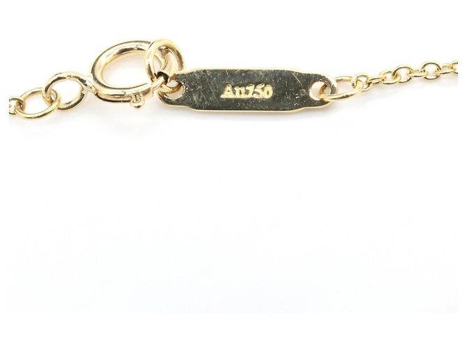 Collana T Smile Small con diamante Tiffany & Co. D'oro - vista 4