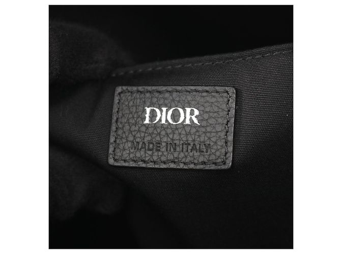Zaino Christian Dior Dior Explorer Oblique Beige Blu navy - vista 4