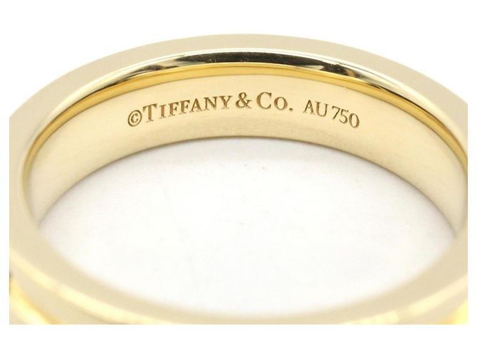 Tiffany & Co. T Two Narrow Band Ring Golden - Ansicht 4