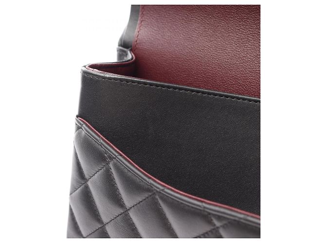 Borsa Chanel Matelassé Double Flap Nero - vista 6
