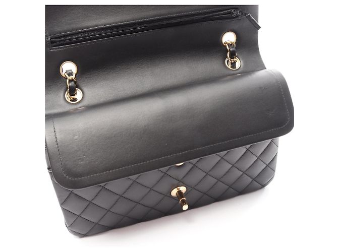 Borsa Chanel Matelassé Double Flap Nero - vista 8