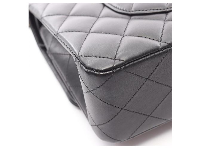 Borsa Chanel Matelassé Double Flap Nero - vista 9