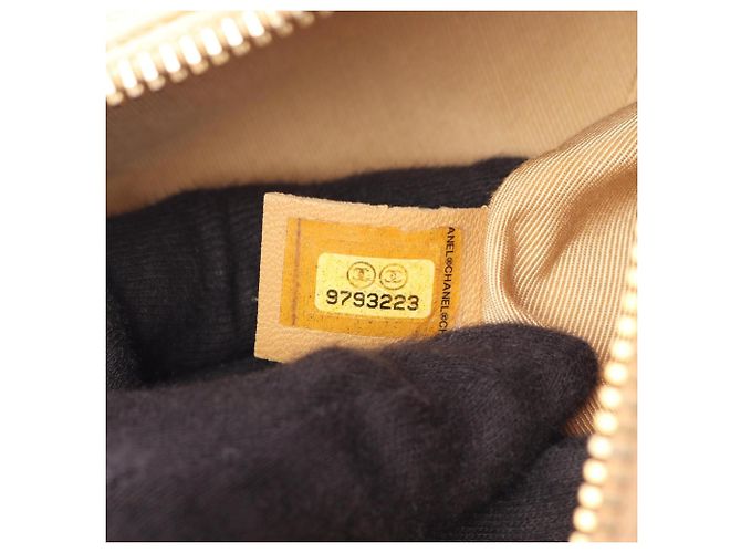 Borsa a Spalla Chanel Matelassé Beige - vista 5