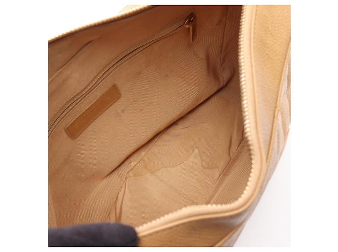 Borsa a Spalla Chanel Matelassé Beige - vista 7