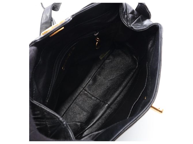 Borsa a Spalla Chanel Matelassé Nero - vista 3