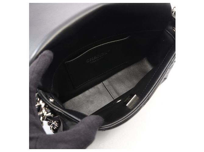 Borsa a Spalla Chanel Matelassé Nero - vista 3