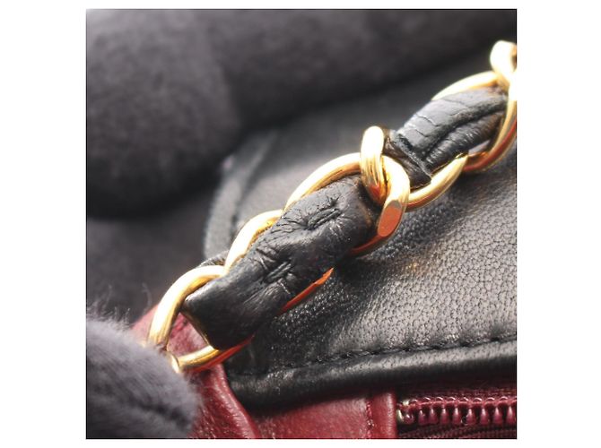 Borsa a Spalla Chanel Matelassé Diana Flap Nero - vista 6