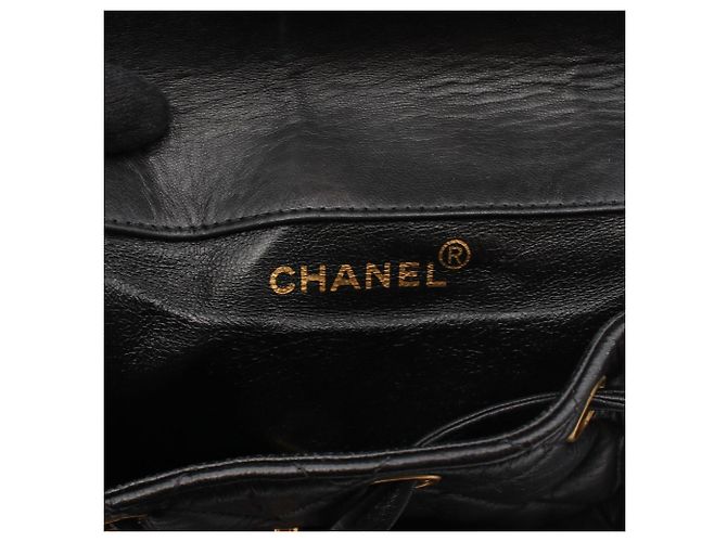 Zaino/Borsa Chanel Matelassé Turnlock Chain Nero - vista 4