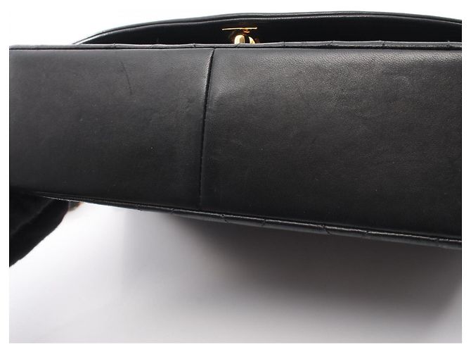 Bolso de Hombro Chanel Matelassé Diana Flap Negro - vista 10