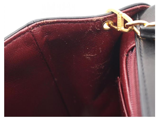 Bolso de Hombro Chanel Matelassé Diana Flap Negro - vista 12