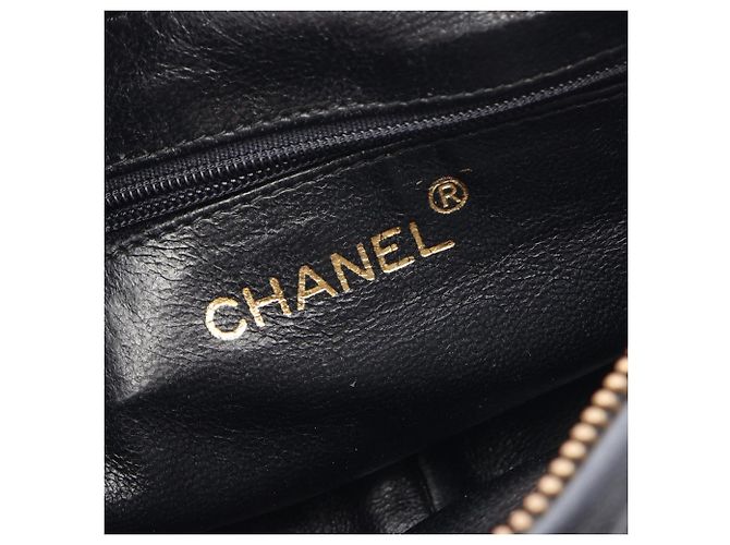 Timeless Borsa a tracolla Chanel Matelassé con nappa Nero - vista 4
