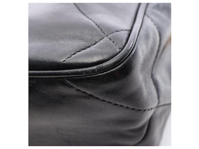Timeless Borsa a tracolla Chanel Matelassé con nappa Nero - vista 6